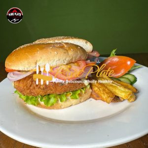 Saucy Chicken Burger